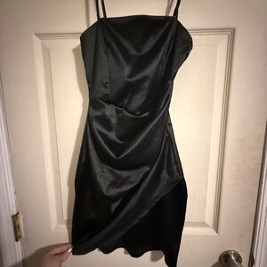 Windsor Elegant Black Asymmetrical Dress